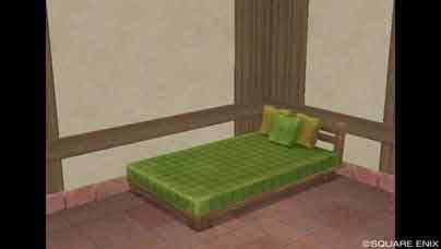 白木のベッド（家具）