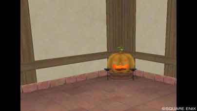 かぼちゃのダンロ(ハロウィン家具)