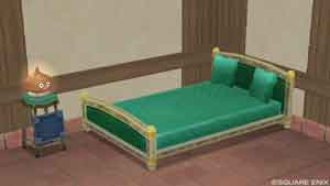 ごうかなベッド・緑