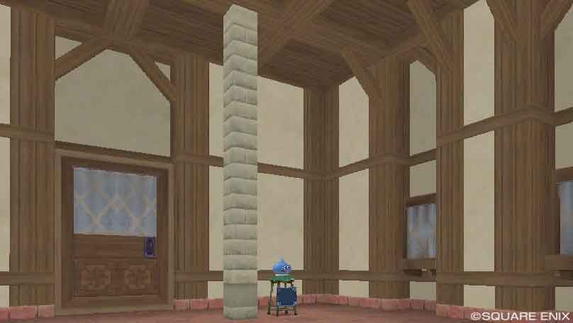石レンガの柱