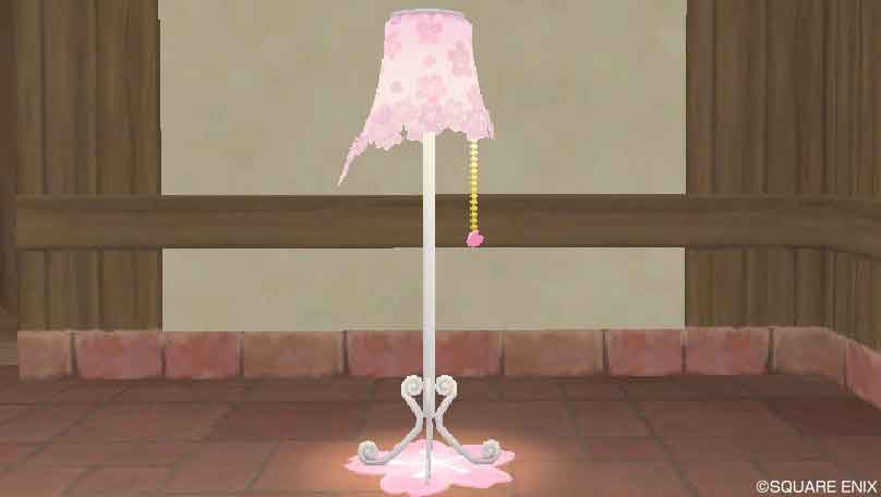 桜花のランプ