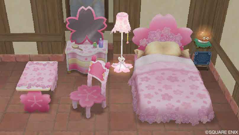 全桜花の家具