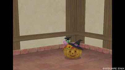 かぼちゃの置物(ハロウィン家具)