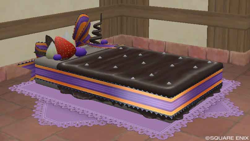 チョコレートのベッド