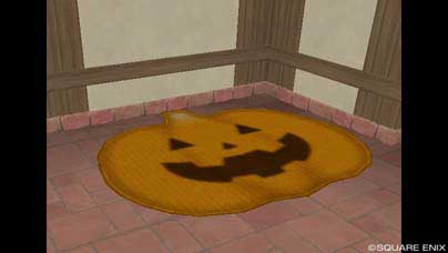 ハロウィン家具 カボチャのカーペット