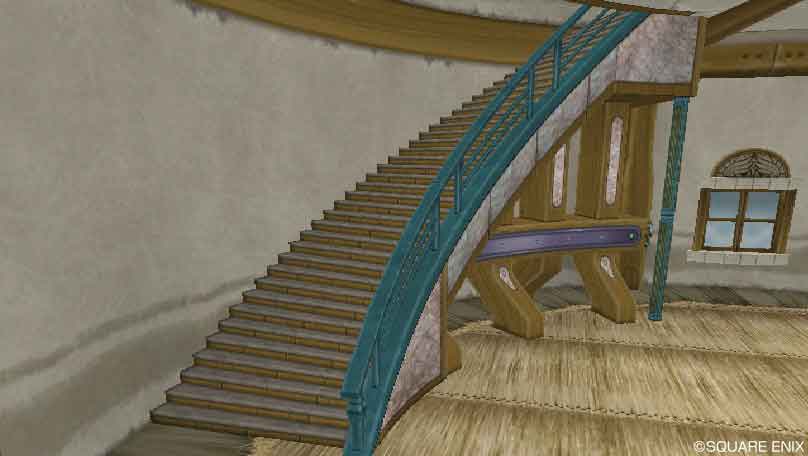 木組みの階段(1階)