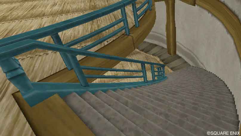 木組みの階段(2階)