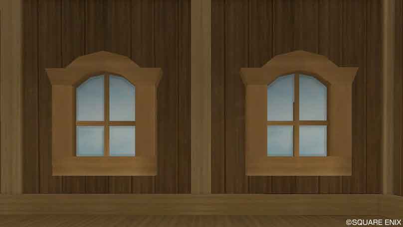 木枠の窓(内装)