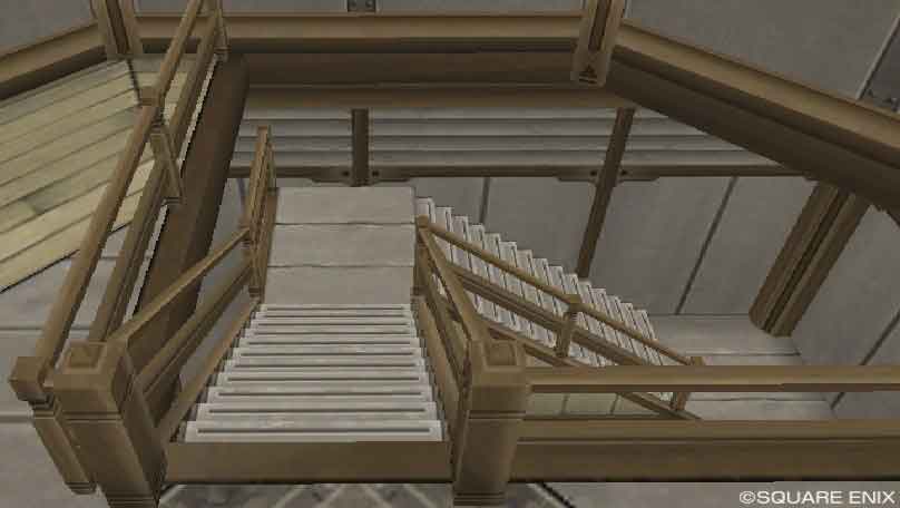木造りの階段(2階)