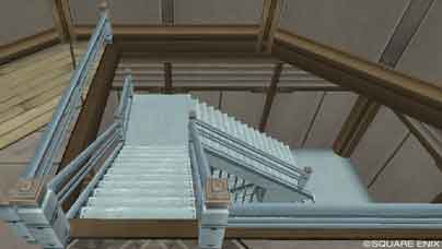 small tower iron stairs