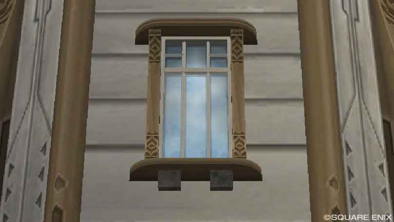 木造りの窓(2階)