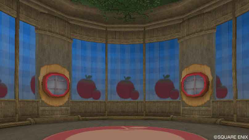 りんごの木の家の内装